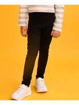 ANTHRILO - Black Heart Sporty Fun Girls Legging