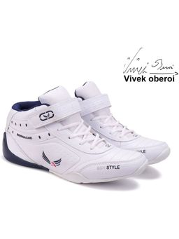 BERSACHE - Men Premium Sports Trending White Running Shoes