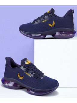 BERSACHE - Men Premium Sports Trending Navy Blue Running Shoes