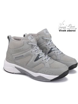 BERSACHE - Men Premium Sports Trending Grey Running Shoes