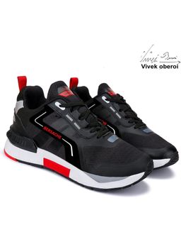 BERSACHE - Men Premium Sports Trending Black Running Shoes