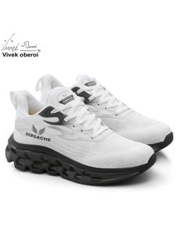 BERSACHE - Men Premium Sports Trending White Running Shoes