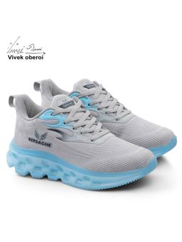 BERSACHE - Men Premium Sports Trending Grey Running Shoes