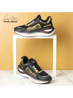 BERSACHE - Men Premium Sports Trending Black Running Shoes