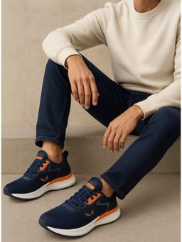 BERSACHE - Men Premium Sports Trending Navy Blue Running Shoes