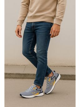 BERSACHE - Men Premium Sports Trending Light Grey Running Shoes