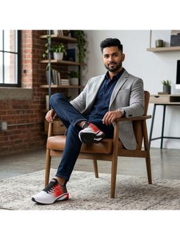 BERSACHE - Men Premium Sports Trending Red Running Shoes