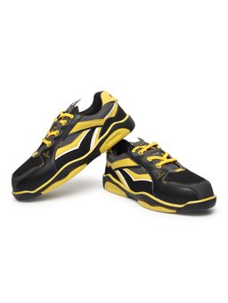 Yoho - Men Stealth Yellow-Black Sneakers