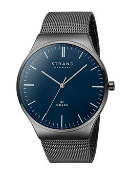 Strand by Obaku - Mason Shadow Blue Dial Quartz Watch For Men (S717GXJLMJ)