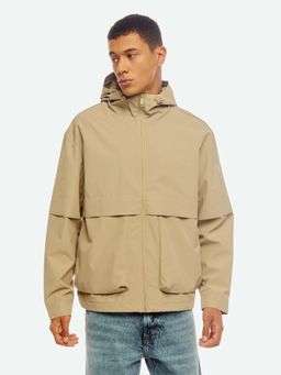 Calvin Klein - Solid Oversized Fit Polyester Jacket