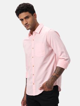 WROGN - Pink Suave Solid Shirt