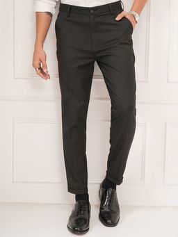 HIGHLANDER - Men Classic Tape Fit Formal Trousers