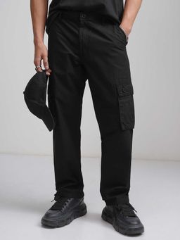 HIGHLANDER - Men Double Pocket Cargo With Welt Pocket Flap At Back