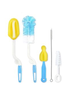 Safe-O-Kid - Cleaning Bottle Nipple and Straw Cleaning Kit- Blue (0-36 Months)