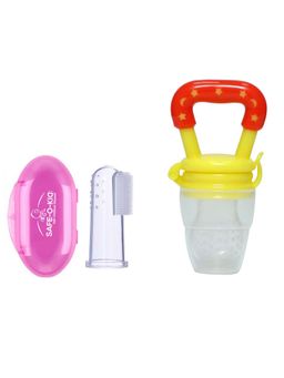 Safe-O-Kid - Baby Feeding Set- Yellow (0-36 Months)