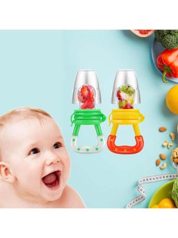 Safe-O-Kid - Baby Fruit Feeders- Multi-Color (Pack of 2) (0-36 Months)