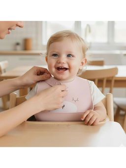 Safe-O-Kid - Premium Silicone Baby Bib (0-36 Months)