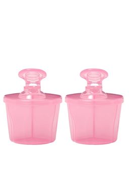 Safe-O-Kid - Baby Milk Powder Food Storage- Pink (Pack of 2) (0-36 Months)