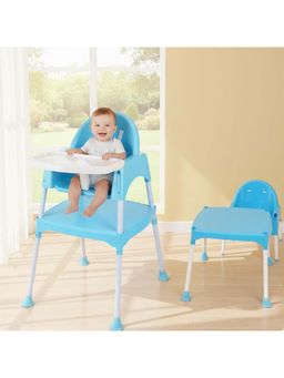 Safe-O-Kid - Baby Feeding High Chair- Blue (0-36 Months)