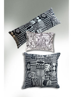 Freedom Tree - Multi-Color Ensemble Artist Studio Cushion Covers (Pack Of 3)