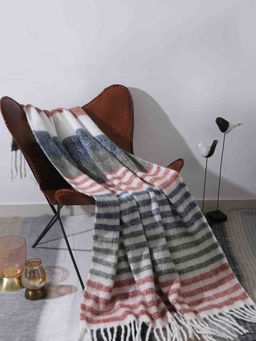 Revive Home - Multi-Color Soft Wool Acrylic Throw
