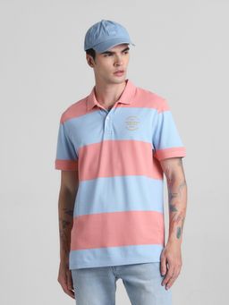 Jack & Jones - Blue Slim Fit Polo T-Shirt