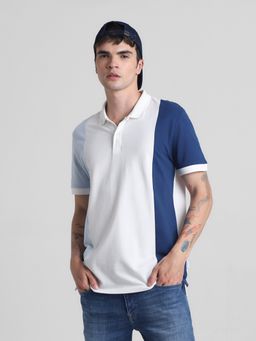 Jack & Jones - Blue Slim Fit Polo T-Shirt