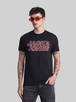 Jack & Jones - Black Slim Fit T-Shirt