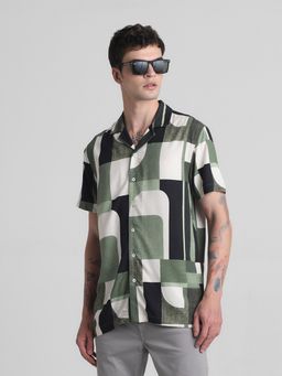 Jack & Jones - Green Regular Fit Shirt