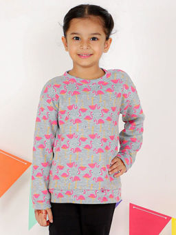 The Mom Store - Flamingo Dance Kids Sweatshirt
