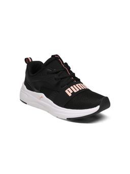 Puma - Unisex Black SOFTRIDE Wired 2 Sneakers