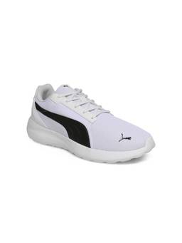 Puma - Unisex White Softride Cosmic Lightweight Sneakers