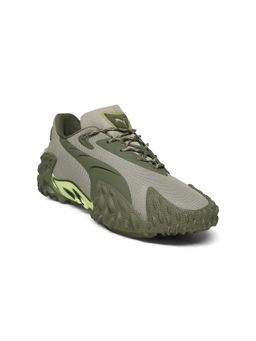Puma - Unisex Green Mostro X Dots Sneakers