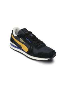 Puma - Unisex Black RX 737 Vintage Comfort Sneakers