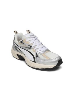 Puma - Unisex Silver Milenio Tech Everyday Comfort Sneakers
