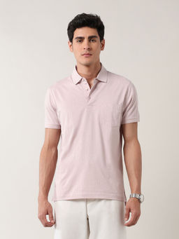 Arrow - Men's Solid Pure Cotton Polo T-shirt