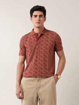 Arrow Sports - Men's Floral Printed Spring Sorbet Polo T-shirt