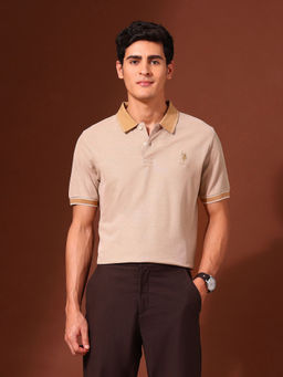 U.S. POLO ASSN. - Association Men's Solid Work and Wander Polo T-shirt