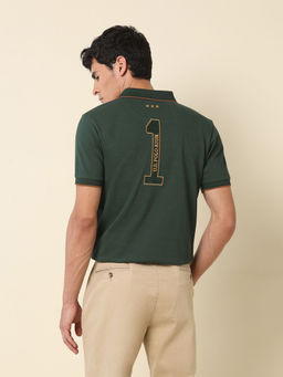 U.S. POLO ASSN. - Association Men's Iconic Number Gold Cup Polo T-shirt