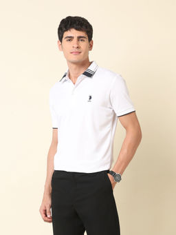 U.S. POLO ASSN. - Association Men's Solid Gentleman's Club Polo T-shirt