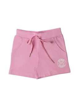 TINY GIRL - Regular Printed Shorts Pink