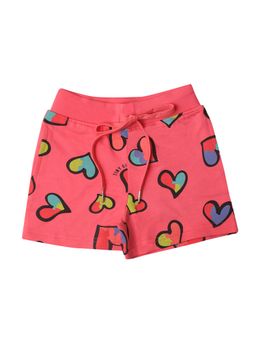 TINY GIRL - Regular Printed Shorts Red