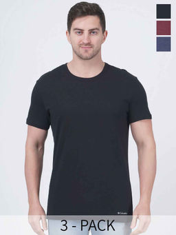 Columbia - Men Multicolor Performance T-Shirt (Pack of 3)