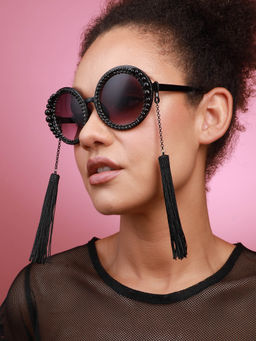 Sohi - Sparkle Embellished Sunglasses (50)