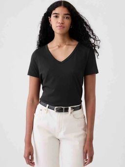 GAP - Black Relaxed Fit T-Shirt