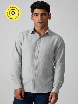 Creatures of Habit - Tencel™ Shirt Mineral Grey