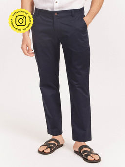 Creatures of Habit - Classic Chinos- Navy Blue