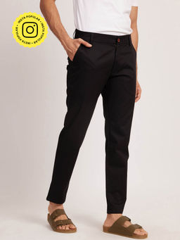 Creatures of Habit - Classic Chinos- Jet Black