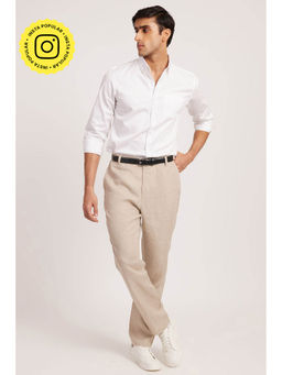 Creatures of Habit - Linen Easy Pants- Ginger
