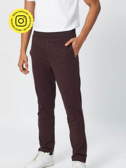 Creatures of Habit - Pima French Terry Pants- Walnut Brown